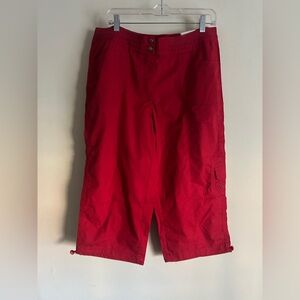 NWT Chico's Women’s The Ultimate Fit Cargo Crop Pants Size 2.5